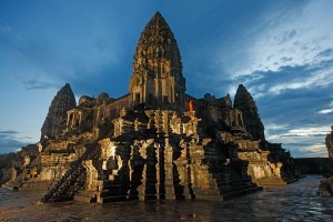 Icon of Khmer civilization, Angkor Wat in Cambodia. Photograph by Robert Clark, National Geographic