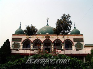 مسجد فنغهوا في مدينة هانغتشو حاضرة مقاطعة تشجيانغ