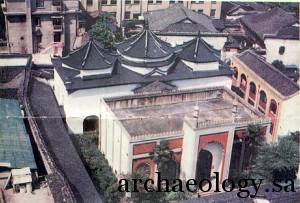 مسجد نانقوا في مدينة يينتشوان حاضرة منطقة نينغشيا  